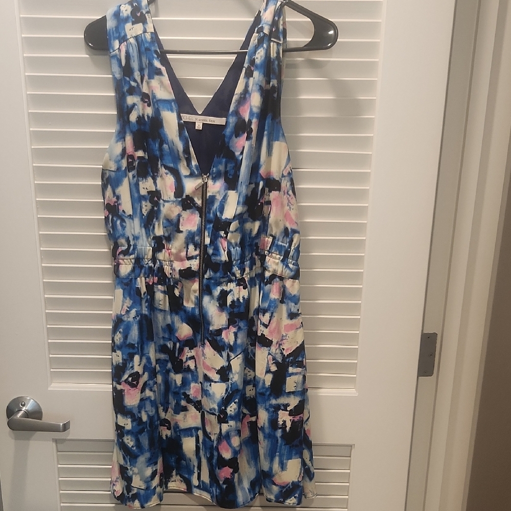 Rachel Roy Blue and Pink Dress